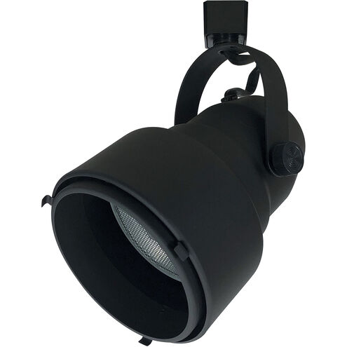 Aaliyah 1 Light 120V Black Track Head Ceiling Light in H-Style