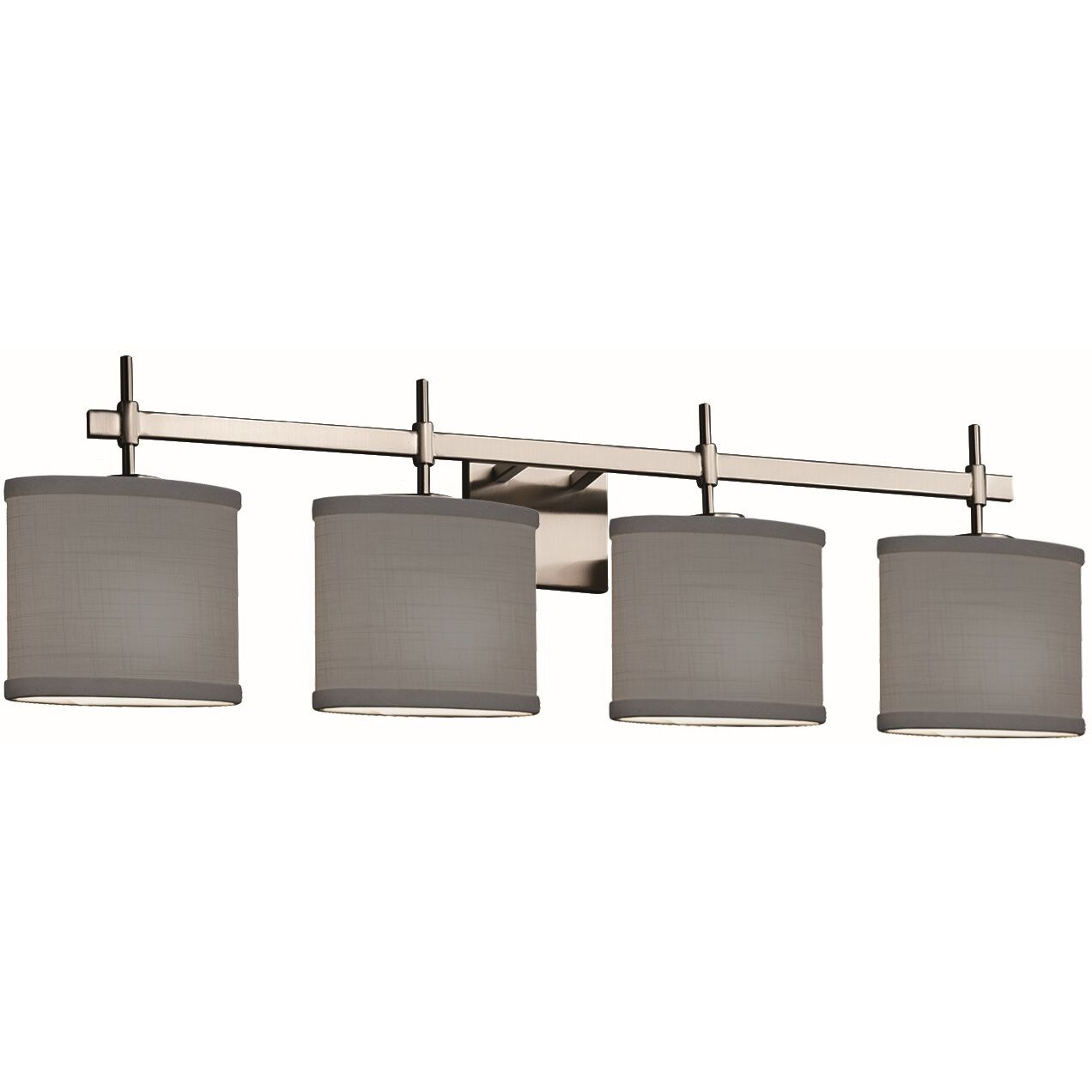 Textile 4 Light 33.50 inch Bathroom Vanity Light