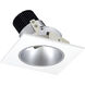 Iolite Haze with Matte Powder White Recessed Light in 3500K, 1000, Haze / Matte Powder White, Square/Round Deep Cone Reflector