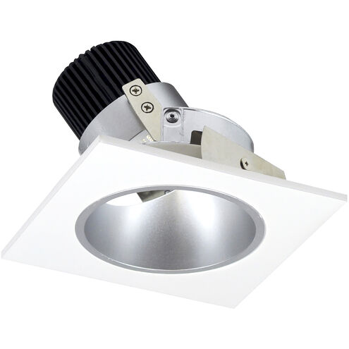 Iolite Haze with Matte Powder White Recessed Light in 3500K, 1000, Haze / Matte Powder White, Square/Round Deep Cone Reflector