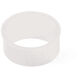 Iolite Frost Recessed Snoot, 15MM