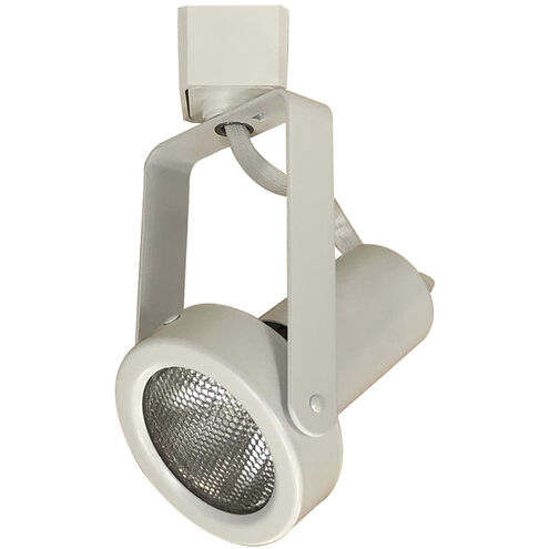 GIMBAL 1 Light White Track Head Ceiling Light in H-Style