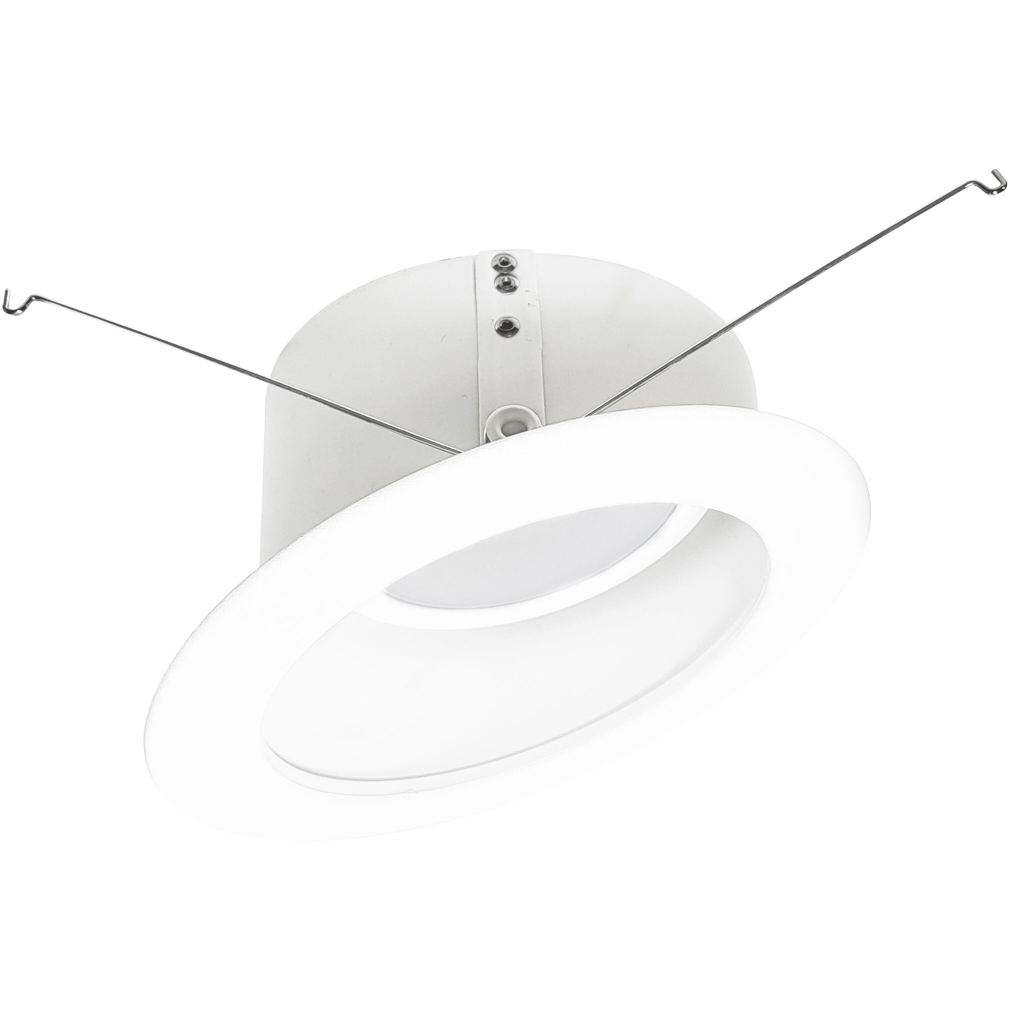 Nora Lighting NLRS 611L1TWW Sloped LED White Recessed Retrofit