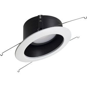 Sloped LED Black / White Recessed Retrofit Baffle, Selectable CCT