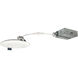 FLAT Matte Powder White Recessed, Selectable CCT