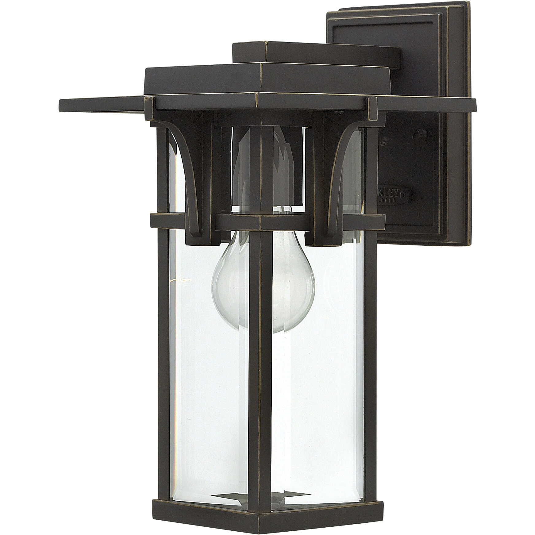 Manhattan Outdoor Wall Mount Lantern, Small