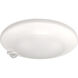 Opal 1 Light 8 inch White Surface Mount Ceiling Light in 3000K, PIR Motion Sensor