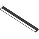 LEDUR LED 32 inch Black 120V Adjustable Under Cabinet Luminaire, with Selectable CCT & USB Ports