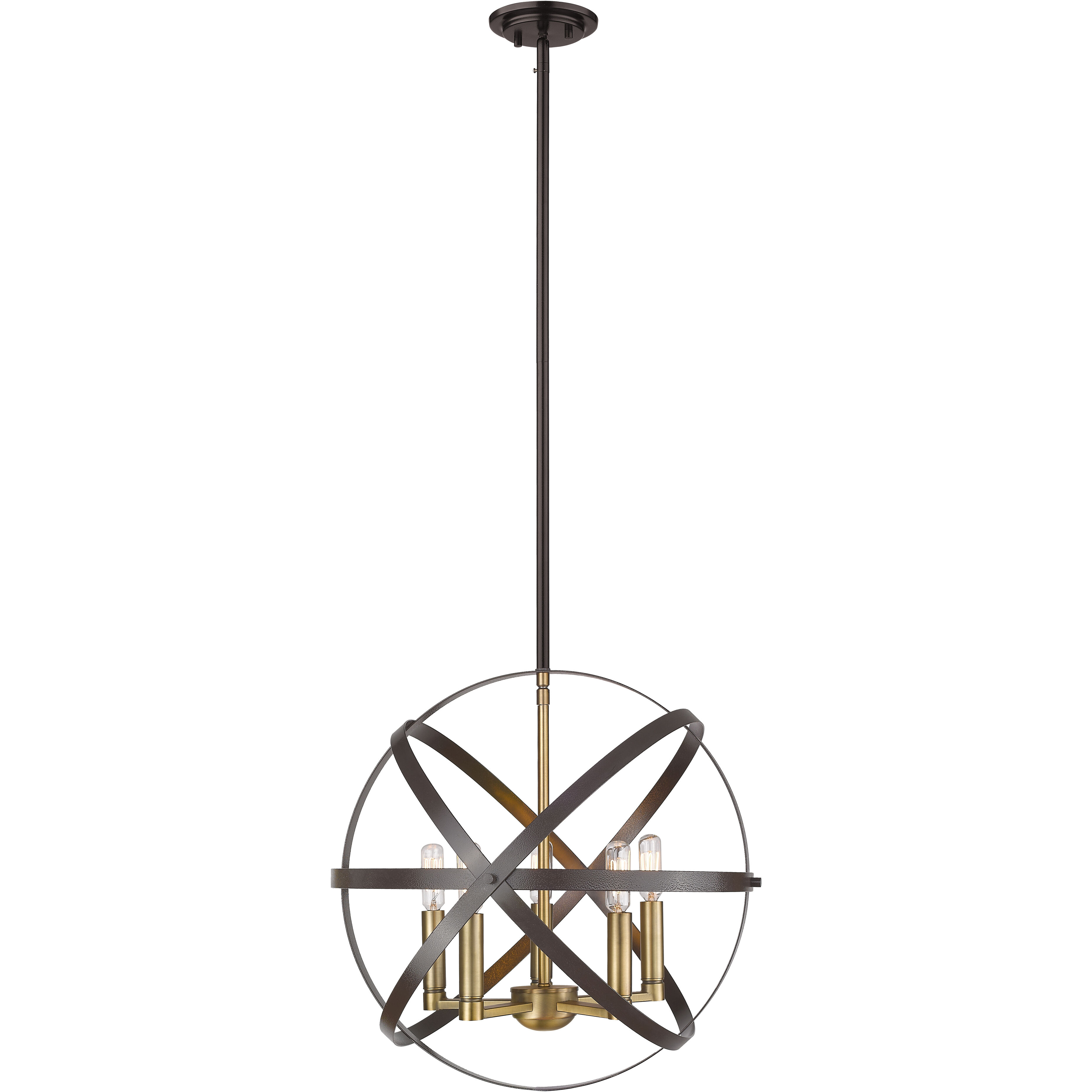 Cavallo 5 Light 18.00 inch Pendant