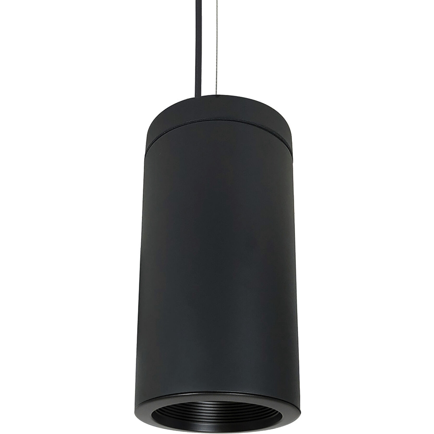 Line Voltage LED Black with Black and Black Cable Mount Cylinder Ceiling Light in 2000