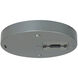 Aiden 1 Light Silver Monopoint Adapter Ceiling Light