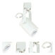 MAY White Track Head Ceiling Light in Comfort Dim, 650, H-Style
