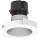 Pearl Haze Reflector / Bright White Flange LED Round Retrofit Reflector in 2700K, Haze / Bright White, 4" Retrofit