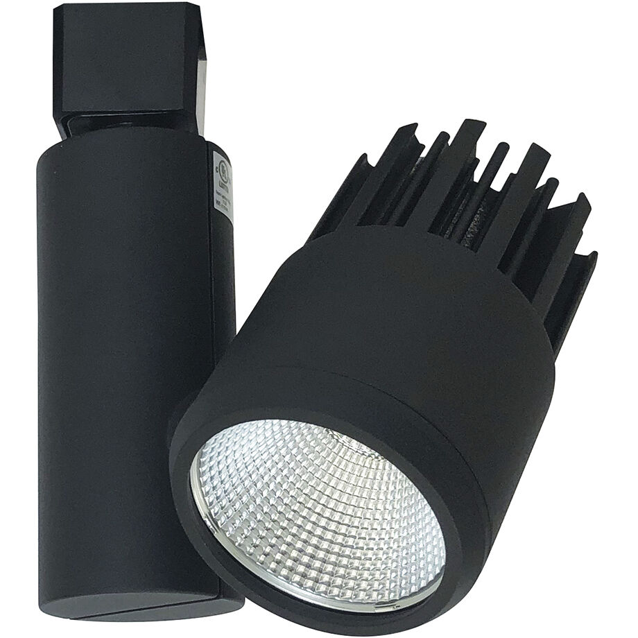 Aiden 1 Light Black Track Ceiling Light