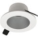 Iolite Can-Less Haze with White Recessed Trim