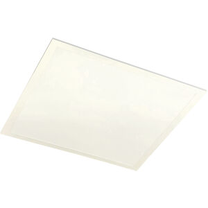 NPDBLSW LED 23.75 inch White LED Back-Lit Panel Ceiling Light, Selectable Lumens, Selectable CCT