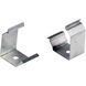 Silk LED Black SBC Angled Mounting Clip, Undercabinet