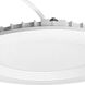 Can-less LED Matte Powder White Recessed