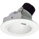 Iolite Matte Powder White Recessed Light in 800, 5000K, Round Deep Cone Reflector