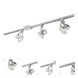 Signature 1 Light 120V Silver Track Pack Ceiling Light