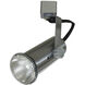 Univeral 1 Light Black Track Head Ceiling Light in H-Style