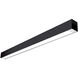 L-Line LED 3.13 inch Black LED Indirect/Direct Linear Ceiling Light, Selectable CCT