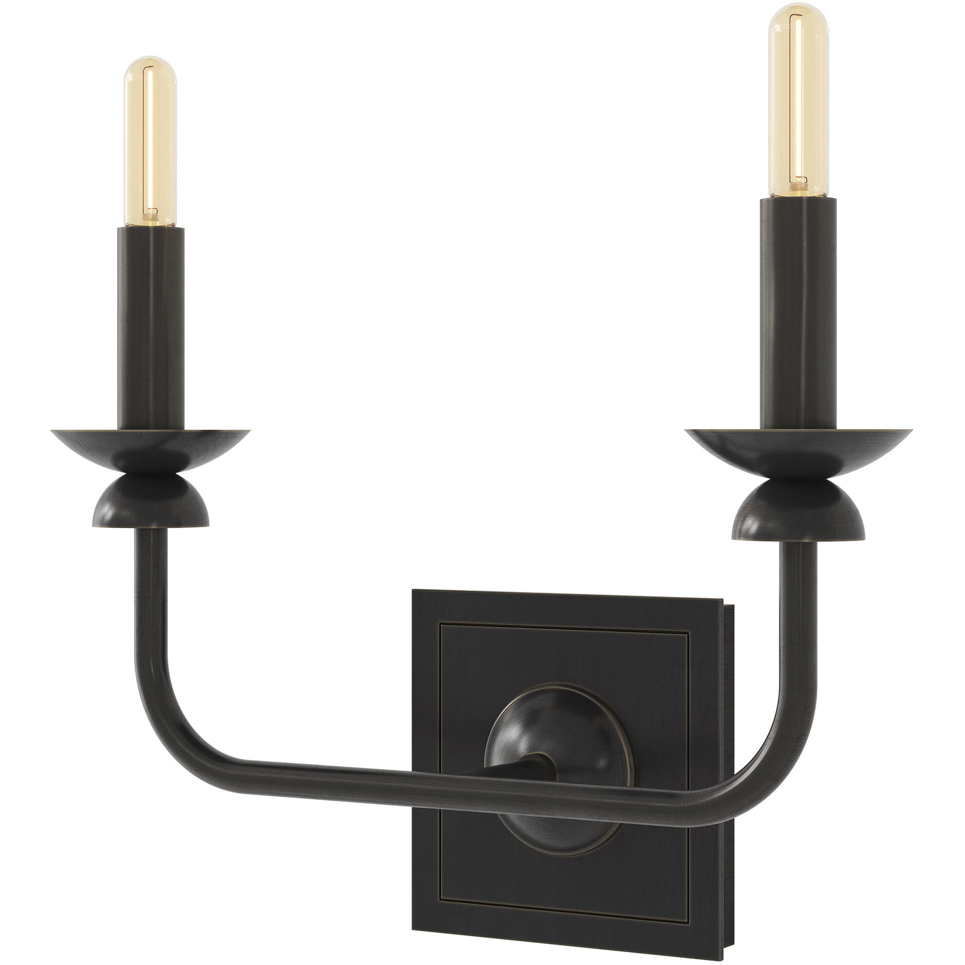 William 2 Light 13.50 inch Wall Sconce