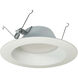 Onyx White Recessed Retrofit Baffle in 5000K