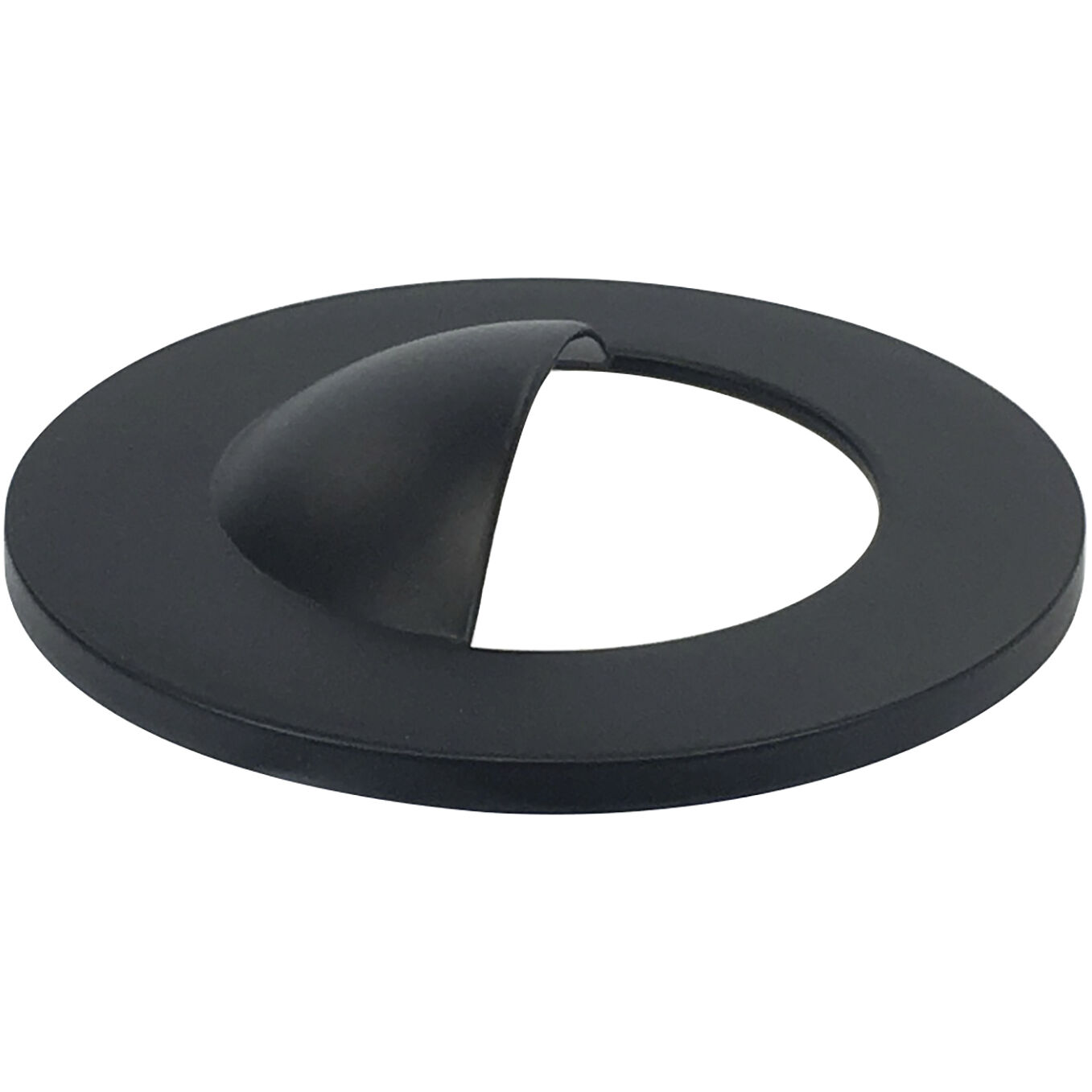M2 Matte Black Round Wall Wash Trim Ring