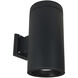 Cobalt Bronze / Black Wall Mount Cylinder Wall Light in 2700K, 750, Reflector