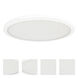ELO LED 15.63 inch White Surface Mounted LED Ceiling Light in 2700K