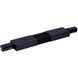 1-circuit 1 Light Black Flexible Connector Ceiling Light