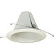 Aaliyah White and Aluminum Recessed