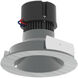 Pearl Natural Metal Reflector / Natural Metal Flange LED Round Retrofit Reflector in 3000K, 4" Retrofit