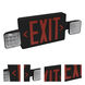 Aaliyah 4 inch Black Exit / Emergency Ceiling Light