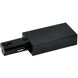 Aaliyah 1 Light Black Track Ceiling Light