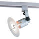 Copernicus 1 Light 120V Silver Track Head Ceiling Light