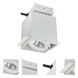 MLS White Recessed Trimless Housing