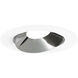 Pearl Specular Clear Reflector / Bright White Flange LED Round Adjustable Cone Retrofit in Comfort Dim (3000K-2000K), Clear / Bright White, 4" Retrofit