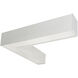 L-Line 3.13 inch White LED Indirect/Direct Linear Ceiling Light, L-Shaped, Selectable CCT