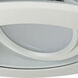 Cobalt Matte Powder White Recessed Reflector in 3000K