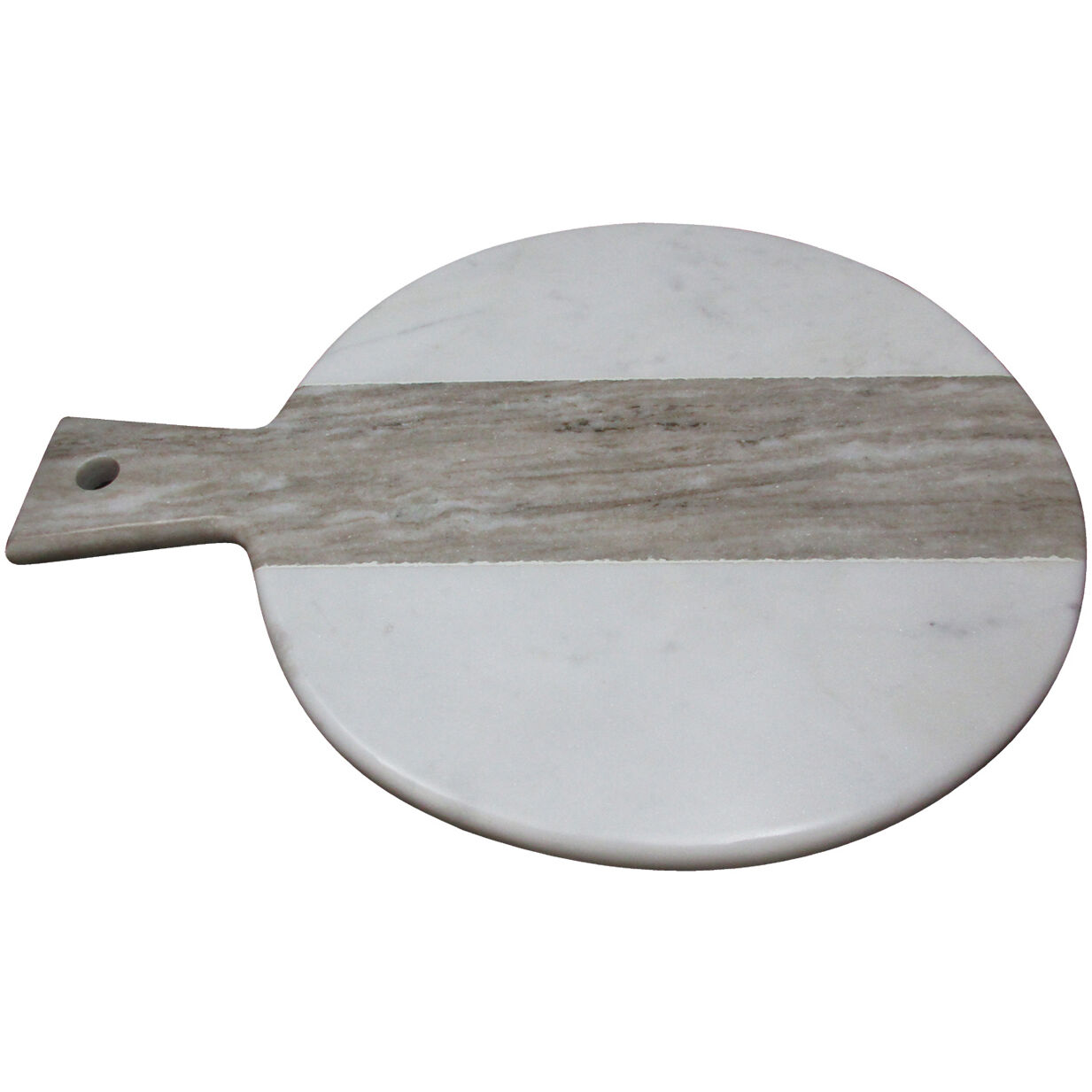 Anita White and Beige Cutting Board