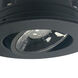 M2 Matte Black Mini Recessed Gimbal in 3000K, 600