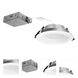 Can-less LED Matte Powder White Recessed