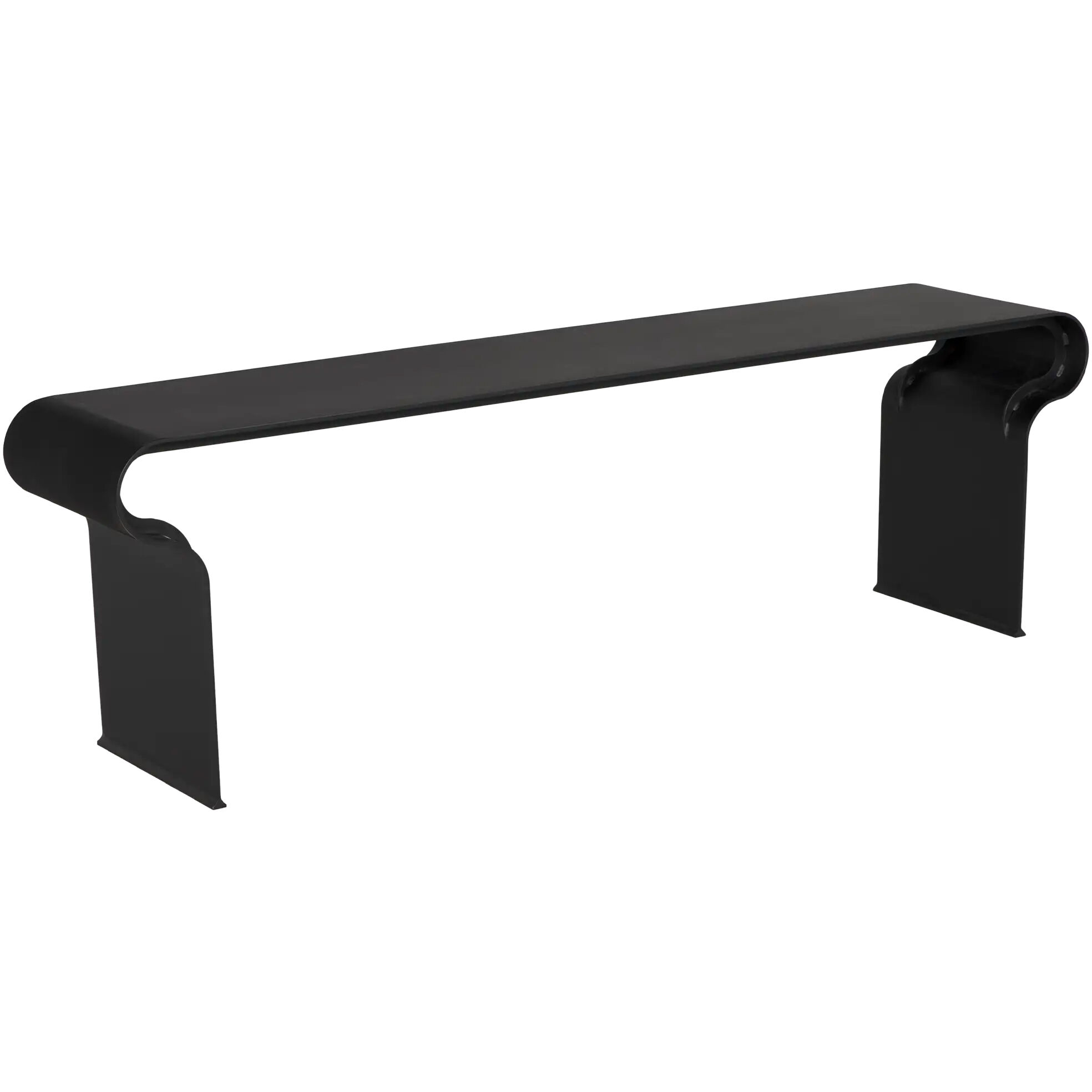 Jabali Matte Black Bench