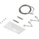 LED Wraparound White Pendant Mounting Kit
