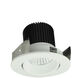 Iolite Matte Powder White Recessed Light in 800, Comfort Dim, Round Cone Regress