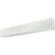 L-Line 3.13 inch White Linear Pendant Ceiling Light, Selectable CCT