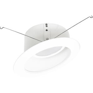 Sloped LED White Recessed Retrofit Reflector, Selectable CCT