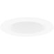 Pearl Bright White Reflector / Bright White Flange LED Round Retrofit Reflector in 3000K, 4" Retrofit